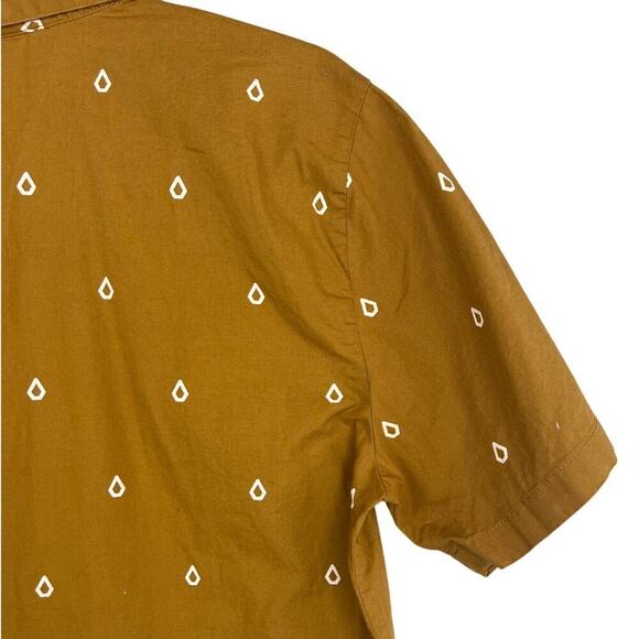 Volcom Diamond Print 100% Cotton Men’s Button Down Size M - Picture 8 of 8